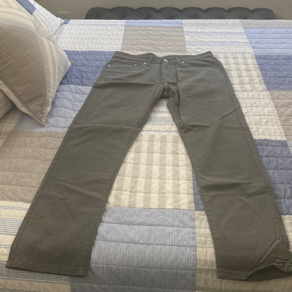 Nautical Men’s Slim Fit Casual Pant Gray 32W x 32L